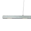 Steinhauer Fluxy lampada a sospensione moderna lineare LED a 6 luci, lunghezza 120 cm