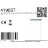 Steinhauer Fluxy lampada a sospensione lineare LED a 9 punti luce moderna, regolabile in altezza