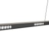 Steinhauer Fluxy lampada a sospensione lineare LED moderna 9 luci 2700K 4000lm 26W