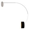 Steinhauer Sparkled Light lampada ad arco da terra regolabile, altezza 240 cm