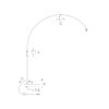 Steinhauer Sparkled Light lampada ad arco da terra regolabile, altezza 240 cm