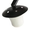 Steinhauer Lampada da terra Sparkled Light, paralume cilindrico dorato regolabile