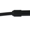Steinhauer Lampada da terra Sparkled Light, paralume cilindrico dorato regolabile