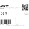 Steinhauer Sparkled Light lampada da terra ad arco regolabile, moderna con interruttore