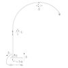 Steinhauer Sparkled Light lampada da terra ad arco moderna, braccio regolabile