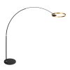 Steinhauer Ringlux lampada ad arco da terra LED regolabile a 2 luci moderna
