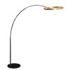 Steinhauer Ringlux lampada ad arco da terra LED regolabile a 2 luci moderna