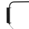 Steinhauer Bloeba applique da parete E27, braccio lungo regolabile, moderna