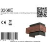 Steinhauer Muro applique da parete moderna a 2 luci G9 per soggiorno e camera da letto