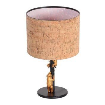 Steinhauer Animaux lampada da tavolo decorativa orso E27 con interruttore