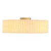 Globo Jannie plafoniera rotonda lampada da soffitto 3 luci E27 50 cm moderna