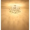 Globo Danna lampadario da soffitto moderno a 8 luci G9 design a rami Ø 61 cm
