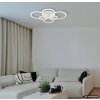 Globo Salinas plafoniera a anelli LED moderna da soffitto per soggiorno e cucina