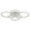 Globo Salinas plafoniera a anelli LED moderna da soffitto per soggiorno e cucina