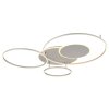 Globo Johnson plafoniera LED a anelli con telecomando 6300 lumen 60 watt 2700-6500 K