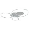Globo Johnson plafoniera LED a anelli con telecomando 6300 lumen 60 watt 2700-6500 K