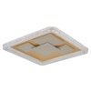 Globo Loraine plafoniera da soffitto LED quadrata geometrica moderna 40W 4300 lm 3000K