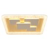 Globo Loraine plafoniera da soffitto LED quadrata geometrica moderna 40W 4300 lm 3000K