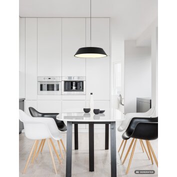 Globo Silena lampada a sospensione LED moderna regolabile per sala da pranzo