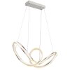 Globo Evangeline lampada a sospensione ad anello LED moderna con telecomando, 60 cm