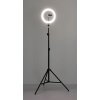 Globo Delgado LED lampada ad anello regolabile con stativo e supporto smartphone da trucco