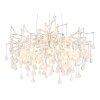 Globo Maxine lampadario a sospensione design a gocce 10 luci moderno