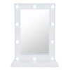 Globo Verna specchio da trucco LED da tavolo, specchio cosmetico con illuminazione