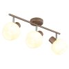 Globo Eileen plafoniera da soffitto moderna a 3 luci E27 per soggiorno e cucina