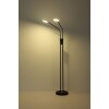 Globo Silvio LED lampada da terra piantana doppia per soggiorno, 173 cm, moderna