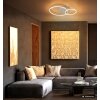 Globo Sanford plafoniera LED da soffitto a doppio anello, 3000K 3185 lumen 30W