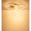 Globo Sanford plafoniera LED da soffitto rotonda moderna 3000 Kelvin 4322 Lumen 40 Watt
