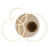 Globo Sanford plafoniera LED da soffitto rotonda moderna 3000 Kelvin 4322 Lumen 40 Watt
