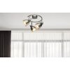Globo Industry plafoniera spot da soffitto rotonda a 3 luci E14 stile moderno