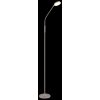 Globo Silvio lampada da terra da lettura LED moderna per salotto, H 173 cm
