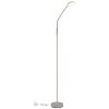 Globo Silvio lampada da terra da lettura LED moderna per salotto, H 173 cm