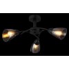 Globo Paula plafoniera moderna a 3 luci, lampada da soffitto rotonda E14 Ø 52 cm