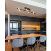 Globo Spiro plafoniera da soffitto LED a spirale moderna per cucina e soggiorno
