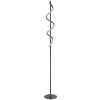 Globo Spiro LED lampada da terra a spirale moderna, piantana design per salotto