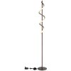 Globo Spiro LED lampada da terra a spirale moderna, piantana design per salotto