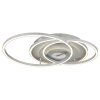 Globo Miles plafoniera LED, lampada da soffitto moderna a 3 anelli per soggiorno