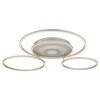 Globo Miles plafoniera LED a 3 anelli moderna 6710 lm 2700-6500 K 60 W