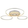 Globo Miles plafoniera LED a 3 anelli moderna 6710 lm 2700-6500 K 60 W