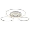 Globo Miles plafoniera LED a 3 anelli moderna 6710 lm 2700-6500 K 60 W
