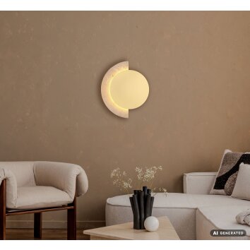 Globo Rojas applique da parete LED rotonda moderna 3000K 1612 lm 14W per soggiorno