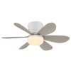 Globo Delores LED ventilatore da soffitto con luce e telecomando, diametro 51 cm
