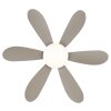 Globo Delores LED ventilatore da soffitto con luce e telecomando, diametro 51 cm