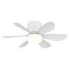 Globo Delores ventilatore da soffitto con luce e telecomando LED 560 lm 2700-6500 K 5 W