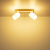 Globo Rowena plafoniera lampada da soffitto 2 luci E27 moderna per cucina