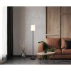 Globo Rowena lampada da terra moderna, piantana con interruttore sul cavo, altezza 150 cm