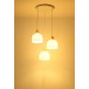 Globo Swanson lampada a sospensione moderna, lampadario a sospensione 3 luci E27